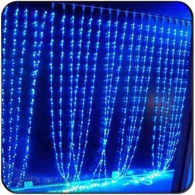 Shopping Hanging Fairy Lights 2.0mmod PVC Cable Brown Wire LED String Light Curtain for Christmas Decorations