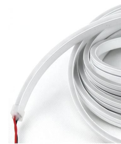 10mm Width LED Flexible Neon Tube Silicone Extrusion LED Neon Sign Anti-Yellowing Anti-UV LED Neon-Flex Lights LED Neon Flex Decoration LED Rope Neon Lighting