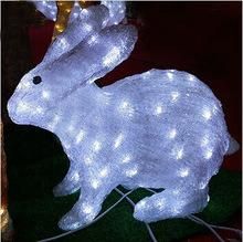 LED Christmas Motif Light for Outdoor Decoration Rabbit