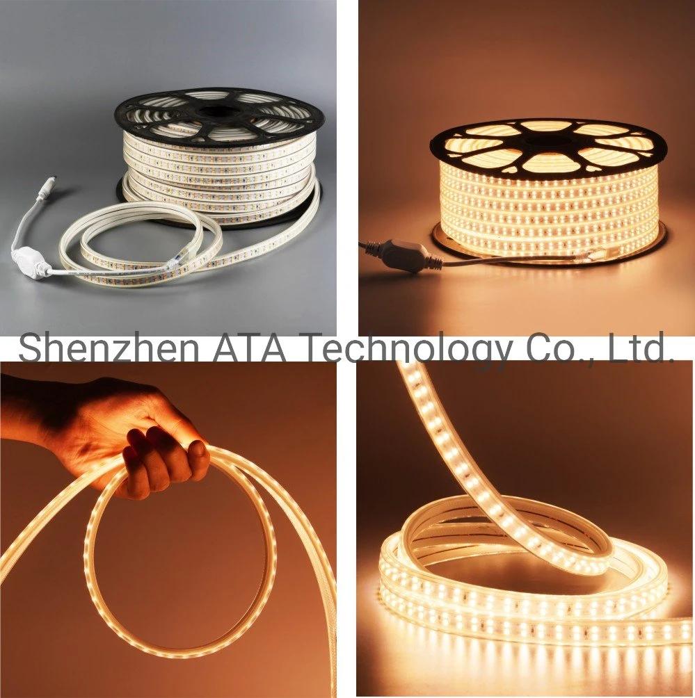 AC110/AC127V/AC230V/260V 8mm/10mm/12mm/13mm/15mm/16mm 180LED/Mac High Voltage LED Flexible Strip for Construction Sites, Tunnel, Road Maintenance, Tree Lighting