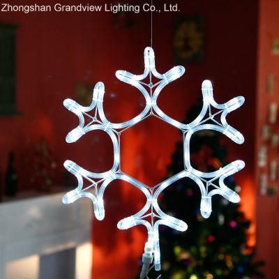 LED Decorative Snowflakes Christmas Ornament Light