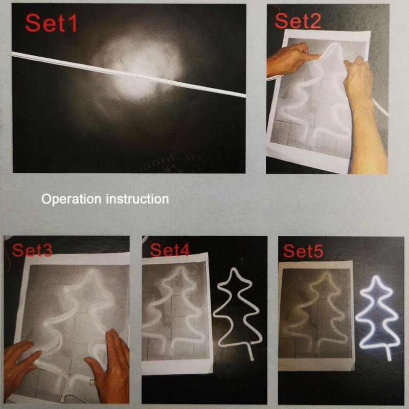 DIY Folding Waterproof Strip Flex LED Neon Light
