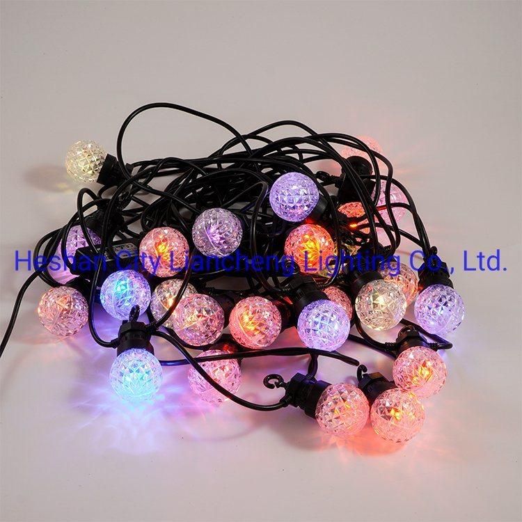 Liancheng New 2022 Multicolor Wedding Party Christmas Holiday Lighting G40 String Light