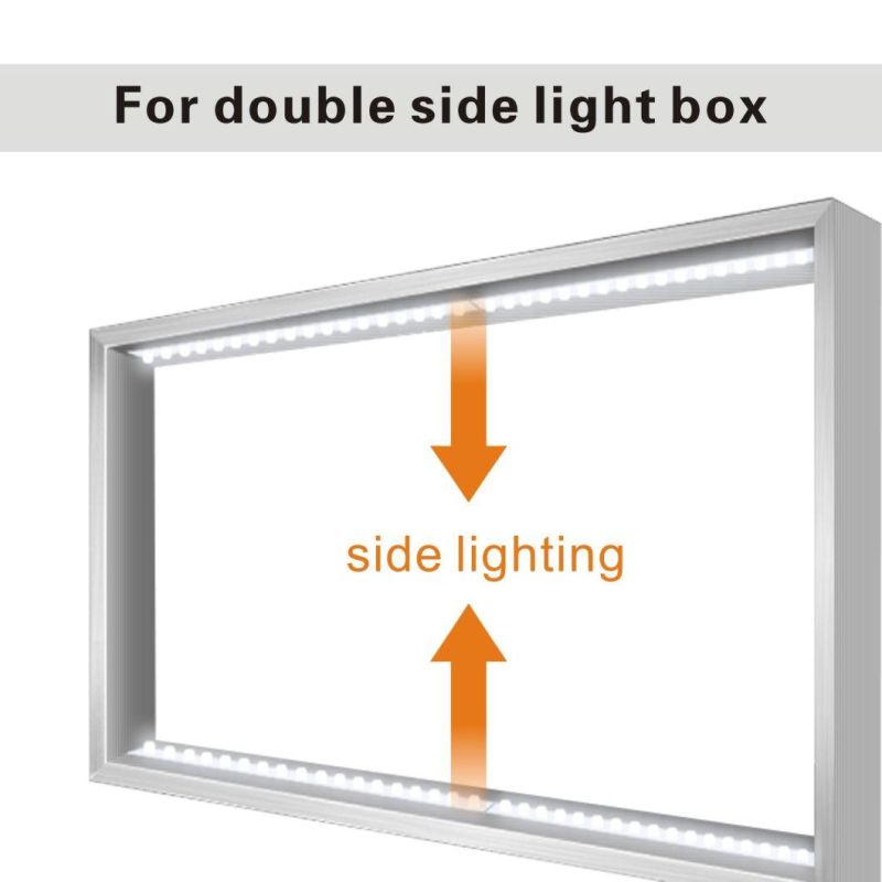 18 LEDs 18W 2835 LED Bar Side Back Lit LED Strip Light for Light Box
