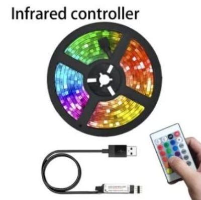 LED Lights Strips USB Infrared Control RGB SMD2835 DC5V 1m 2m 3m 4m 5m Flexible Lamp Tape Diode TV Background Lighting Luces LED