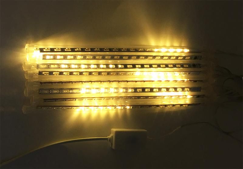 LED Meteor Rain Light String Battery Spot 50cm LED Grow Storm Meteor Shower Lights