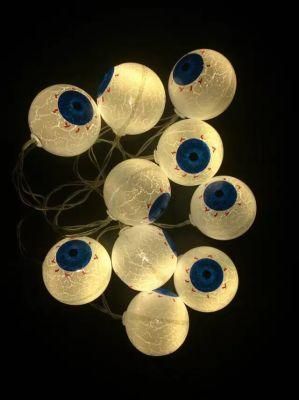 Halloween LED String Light with Eye Ball Decoration
