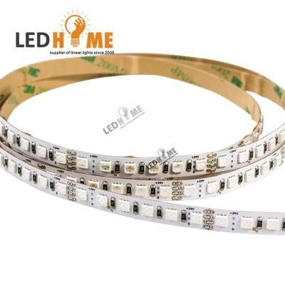 SMD 3528 120LEDs 24V 12.8W RGB LED Strip for Indoor or Outdoor Decoration