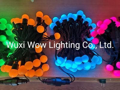 G18 Multi Function LED Low Voltage Connectable Light String Multi Coloured Festoon Lighting Christmas Lights