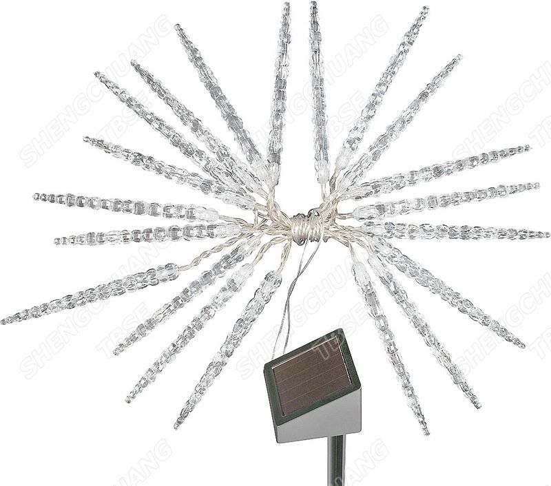 Outdoor LED Solar Edelweiss String Lights