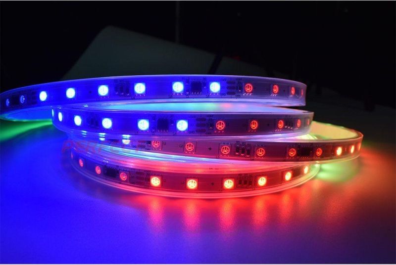 Addressable Pixel Ws 2811IC Color RGB 12V 30/60 LEDs Per Meter SMD 5050 12V IP65 LED Flexible Strips Lights