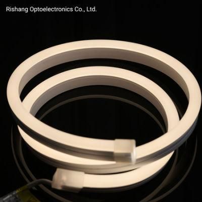 Waterproof Sign Tubes High Efficiency 24V 120LEDs/M Flexible LED Mini Neon Strip with Full Color