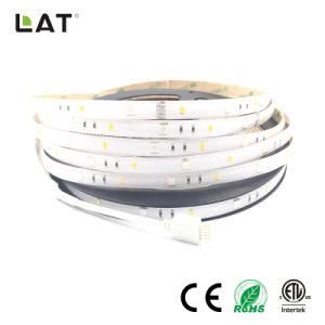 High Brightness DC12V DC24V IP20 IP65 SMD5050 Blue+2835ww Cw 10m 60LEDs/M Flexible LED Strip Tape Ce ETL UL