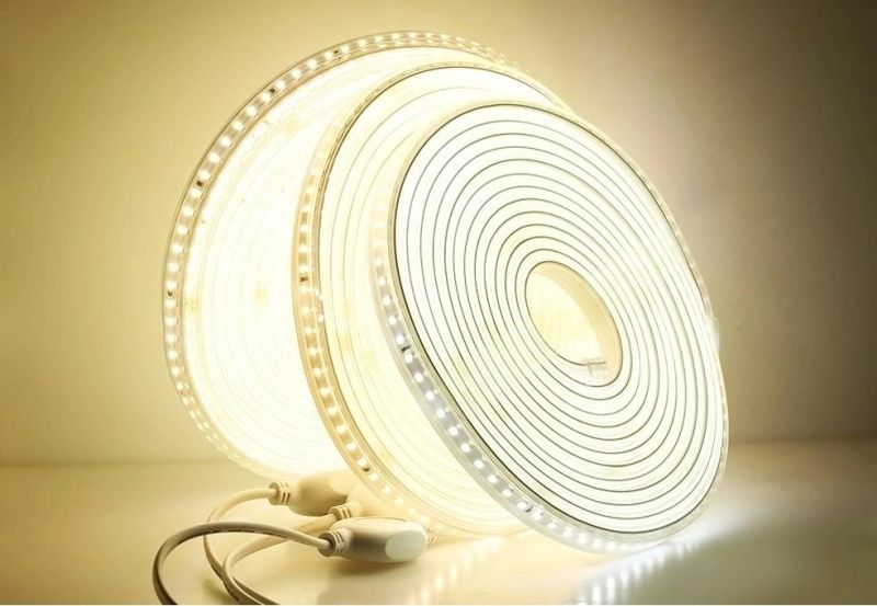 60SMD/M One Line AC220-240V Waterproof LED Strip Light