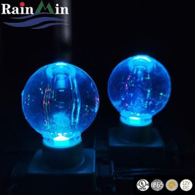 Waterproof 20mm RGB Full Color LED Pixel Lights String for Christmas Holiday Decoration