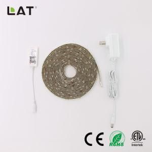 Smart Bluetooth High Brightness DC12/24V 5m SMD5050 RGBW 30/60/120LEDs Flexible LED Strip/Tape Ce/ETL/UL