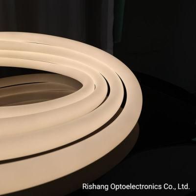 360 Degree Emitting Silicone Round Shape Various Color and White 3000K LED Neon Flex Strips for Building Decoration