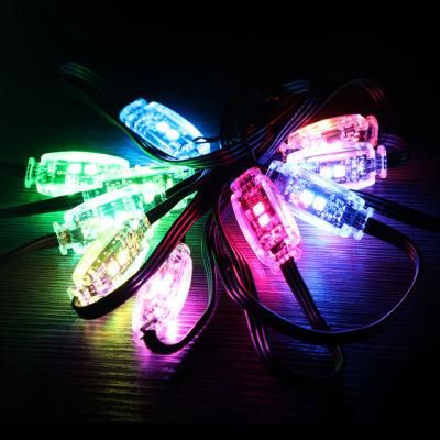 SMD5050 Waterproof IP65 RGB Pebble String Light for Display