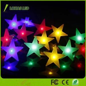 Colorful Decoration Battery Solar Star LED String Light Christmas Light