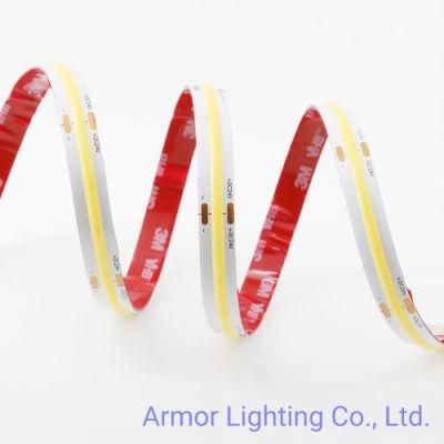 New Design High Brightness Uniform Lighting COB LED Strip Light 480LED 10mm DC24V