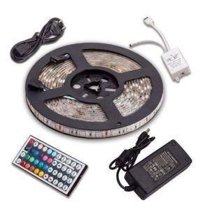 LED Strip Light RGB 5050 SMD Flexible LED Light Strip Remote Control Adapter LED Strip Light Set