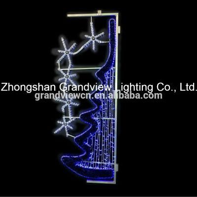 LED Street Decoration Rope String Motif Lights