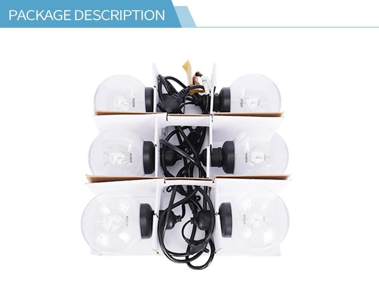 Warm White Christmas G125 LED String Light