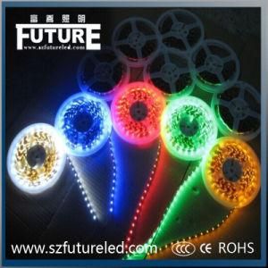 Plastic &amp; Polymer 12V RGB Flexible LED Light Strip with 5m/Roll