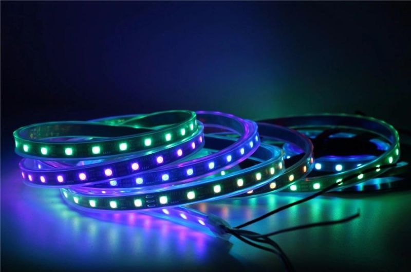 5050RGB Christmas Lights Home Lighting 5m/Rolls DC12V Ws2811 LED Pixels Programmable LED Strip