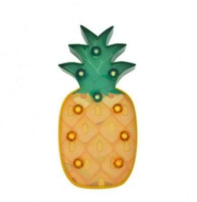 Eco Friendly Pineapple Ice Cream Christmas Party Decor LED Light