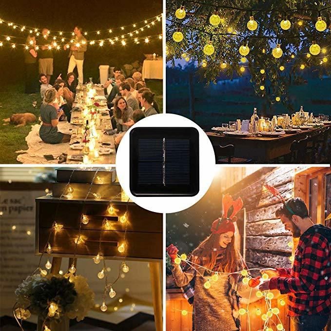 Solar String Lights for Festival Celebrate Wedding Christmas