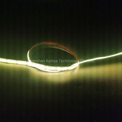 China Factory No Light Point Dotless COB RGB LED Light Strip 10mm DC24V DC12V Fob RGB Strip Light for Decoration