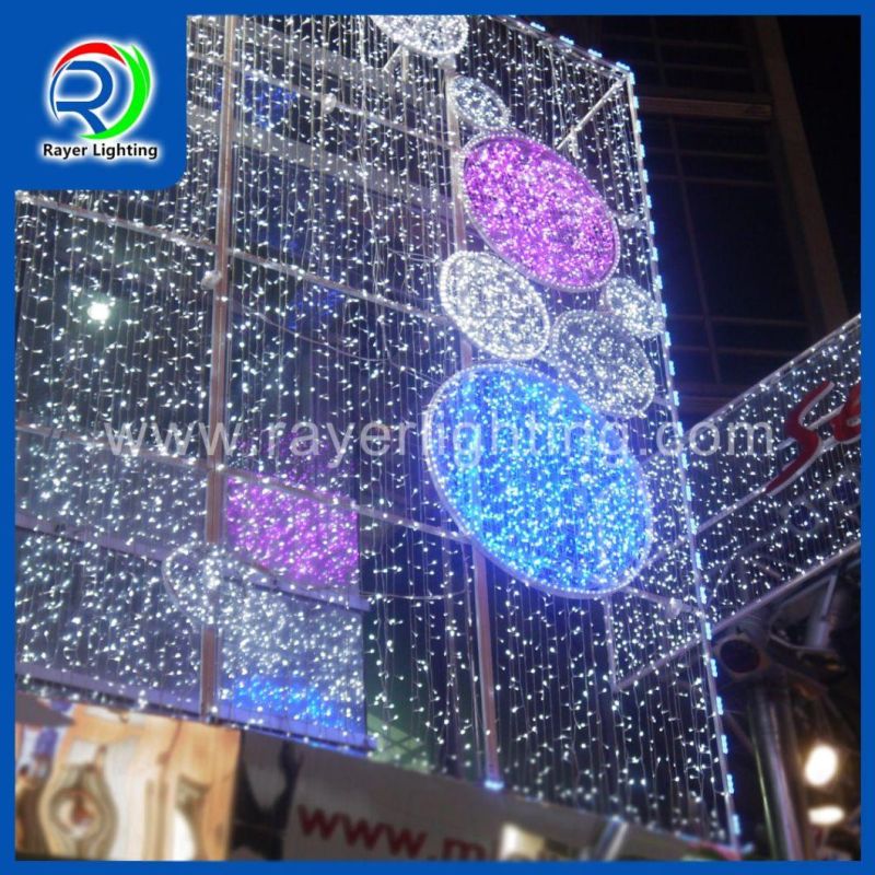 Customzied Outdoor Christmas Lights/Wedding Decoration LED Curtain Lights