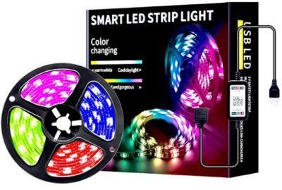 USB 5V 5050RGB LED Flexible Strip Kit