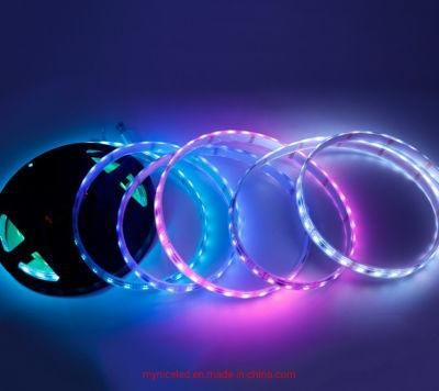 24V 1200mA 60PCS/M 2oz Double Sided Copper Circuit Board SMD5050 RGB LED Light Strip