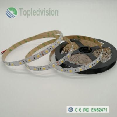 TUV Ce 5050 LED Strip 60LEDs 14.4W for Decorative Lighting