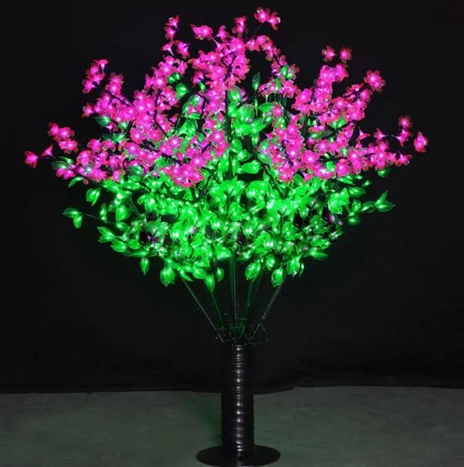 Outdoor LED Cherry Blossom Christmas Tree Lights Decoration