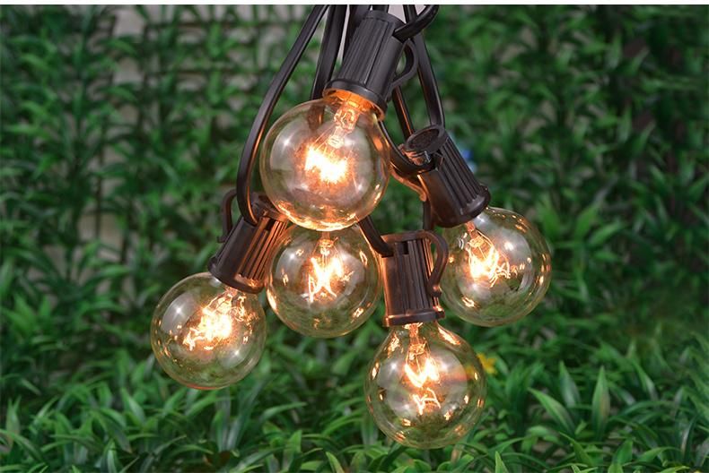 Fairy String Light Wedding Decorative G40 Christmas LED Globe Light