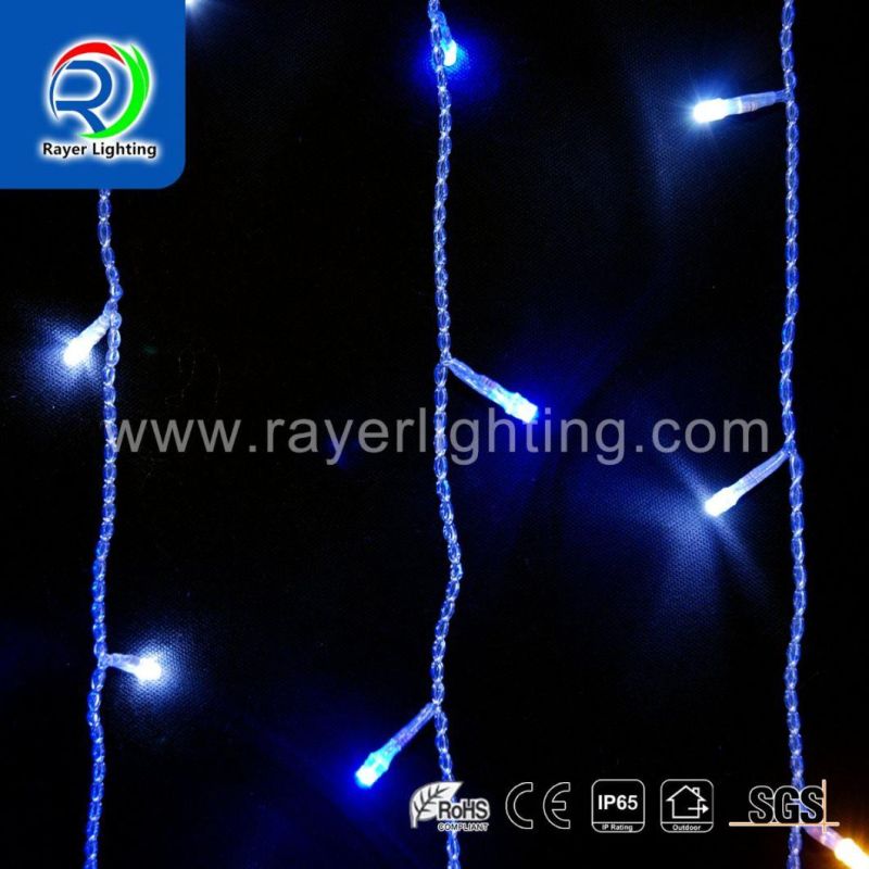 Colorful Decoraction Outdoor Holiday LED Christmas Decoration LED Curtain Light