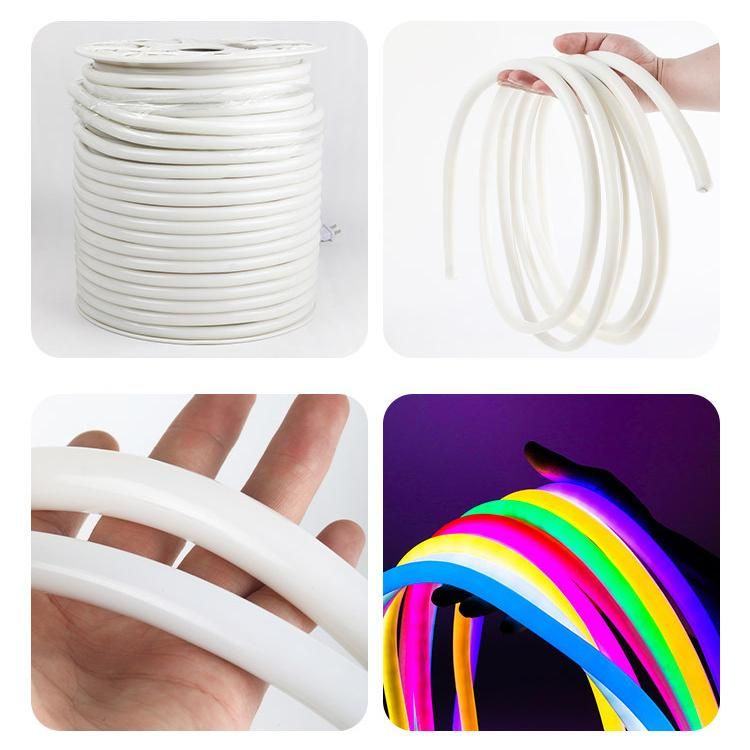 220V Waterproof 360 Degree High Brightness Silicone Lighting Neon Flexible Addressable Strip Rope LED Light