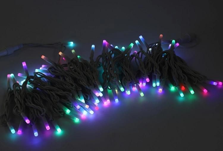 Christmas 3*3m 2*1.5m Waterfall Indoor Decorative LED Curtain Light