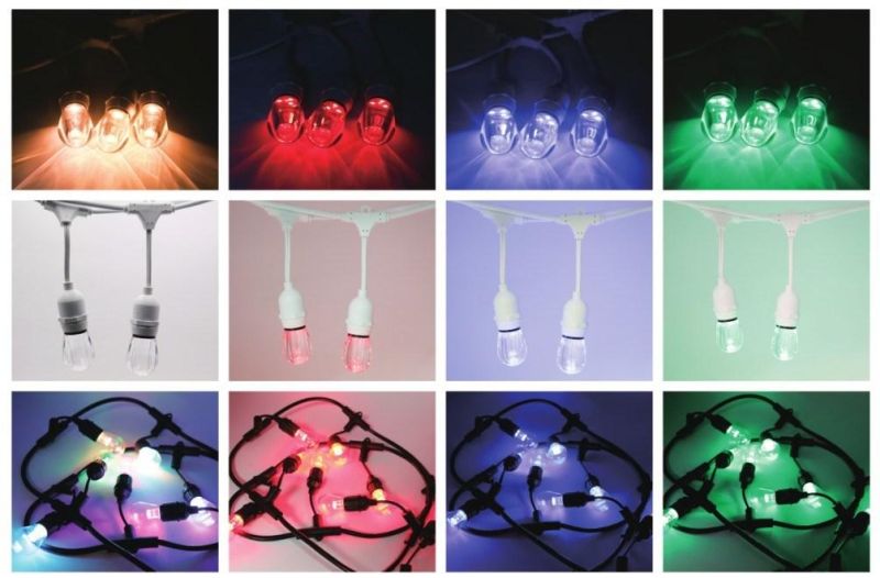 Outdoor Waterproof String Light Cord, Used for Holiday, Wedding Decoration