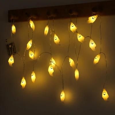 Halloween Light String, Halloween Ghost Light String Decoration