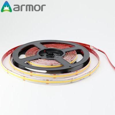 24V DC 10W 14W COB Fob COB Flexible LED Strip 240LEDs/M