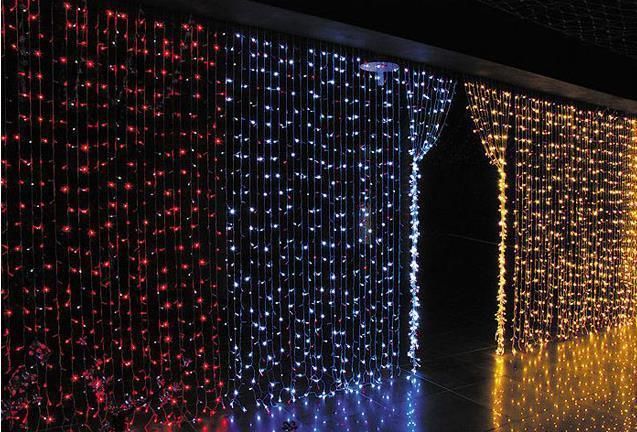 Christmas Light Decoraction Light Festival Club Decorative LED Curtain Light