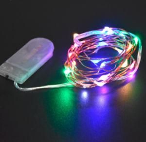 1m 10PCS Multi Color LED Copper Wire String Light