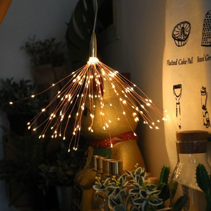 Festival Christmas Hanging Starburst DIY Firework String Light