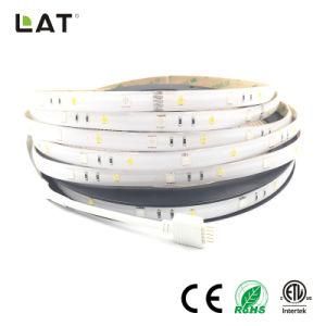 High Brightness DC12V DC24V IP20 IP65 SMD5050 Blue+2835cw 10m 36 60 120LEDs/M Flexible LED Strip Tape Ce ETL UL