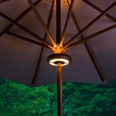 Battery Operated Warm White LED Patio Umbrella Lights