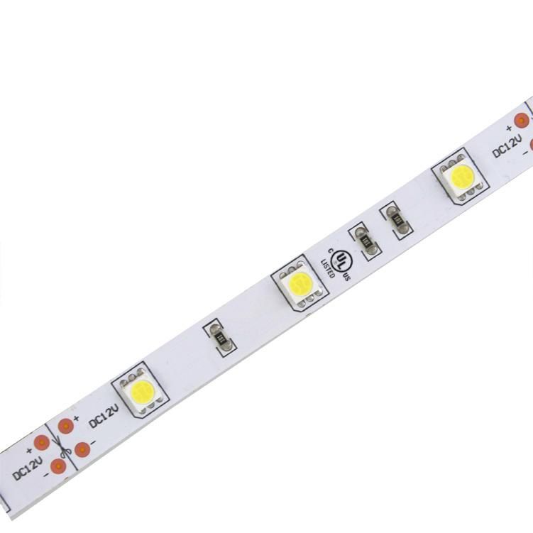 Single color Double layer PCB Epistar SMD5050 LED Strip Light For Wardrobe Lighting